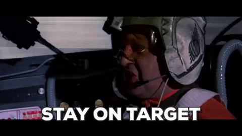 Star Wars Stay On Target GIF - Star Wars Stay On Target Y Wing - Discover &  Share GIFs