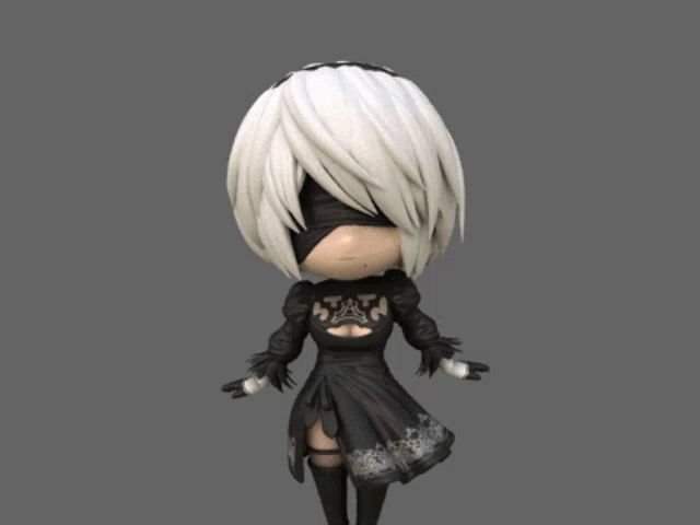 2b Nier Gif 2b Nier Automata Discover Share Gifs