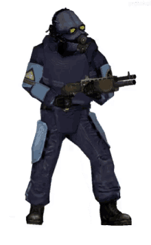 Half Life 2 Combine Soldier Gifs Tenor - roblox combine soldier