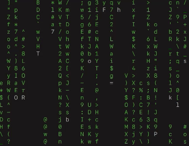 Matrix Letters Gifs Tenor