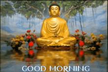 Lord Buddha Good Morning GIF - LordBuddha GoodMorning GIFs