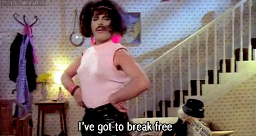 Resultado de imagem para freddie mercury I want to break free