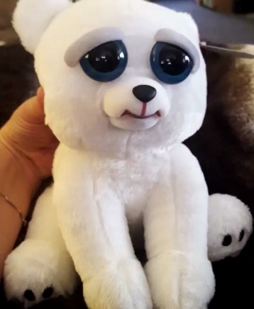 evil unicorn stuffed animal