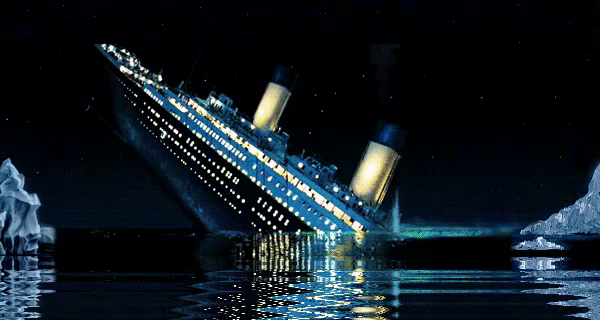 Titanic Sinking Gifs Tenor