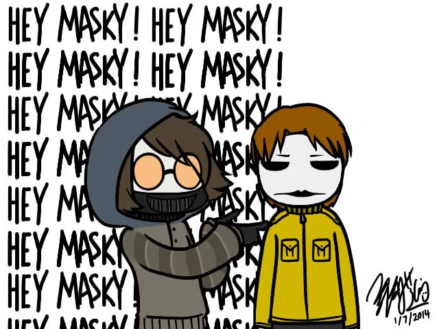 creepypasta cute masky