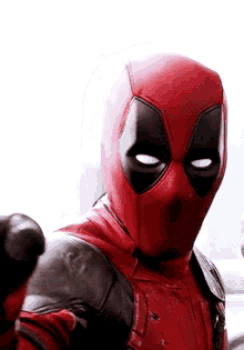 Deadpool Ryan Reynolds GIF - Deadpool RyanReynolds Shocked GIFs