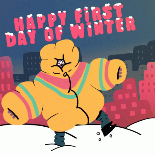 First Day Of Winter Bundle Up GIF