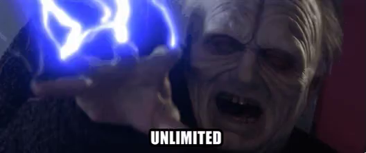 Unlimited Power Gif Unlimited Power Starwars Discover Share Gifs