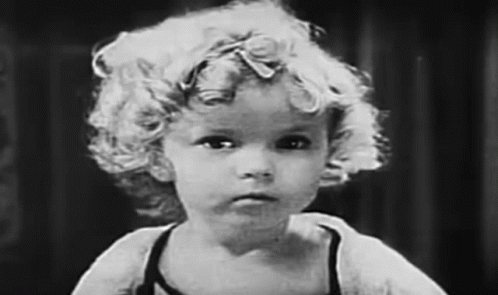 Shirley Temple Oh No GIF