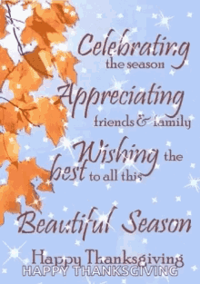Happy Thanksgiving Thankful GIF - HappyThanksgiving Thankful Wish GIFs