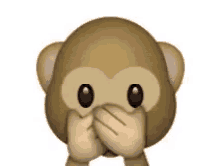 Monkey Emoji GIF - Monkey Emoji PeekABoo - Discover & Share GIFs