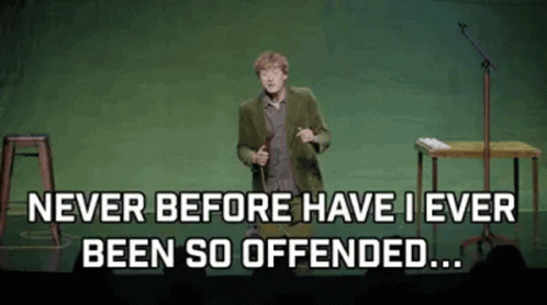 Offended Agree GIF