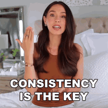 A gif demonstrating consistency is a key