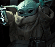 Happy Baby Yoda Gifs Tenor