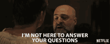 Im Not Here To Answer Your Questions Im Not Answer Your Questions GIF - ImNotHereToAnswerYourQuestions ImNotAnswerYourQuestions ImNotComingHereToAnswerYourQuestions GIFs