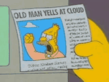 Old Man Yells At Cloud GIFs | Tenor