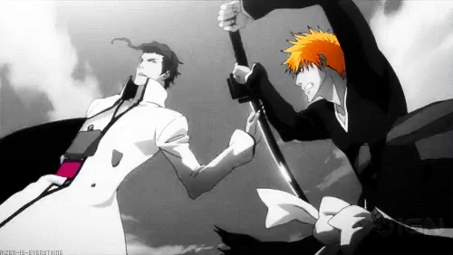 Ichigo Vs Aizen Final Fight Gifs Tenor