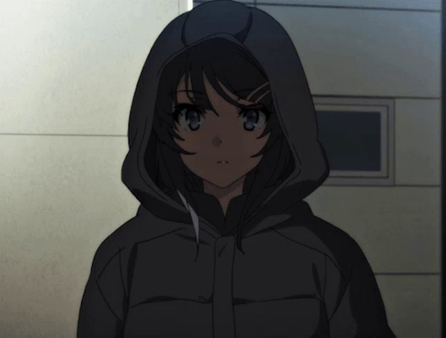 bunny girl senpai hoodie