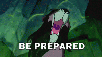 Be prepared lion king