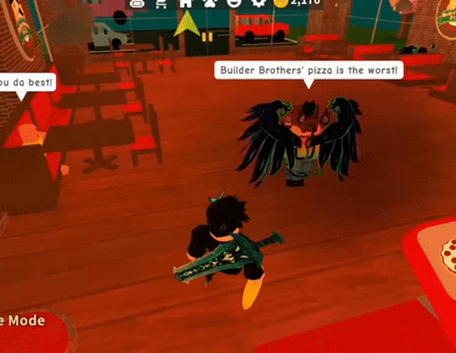 Roblox Pizza Gif Roblox Pizza Builderbrothers Discover Share Gifs - roblox work at pizza place manager