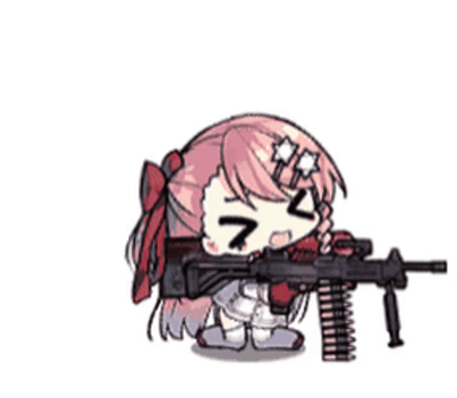 Girls Frontline Negev Gif Girlsfrontline Negev Lmg Discover Share Gifs