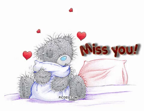 miss you teddy bear