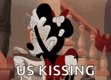Minnie Mouse Kiss Gifs Tenor