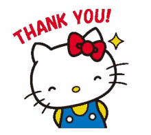 Hello Kitty Thank You GIFs | Tenor