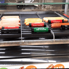 Hot Dogs Rolling GIF - Hot Dogs Rolling Weenies GIFs