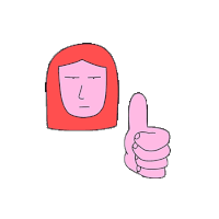 Thumbs Up Approve Sticker