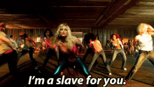 I'M A Slave 4 U GIF - Britney Spears Slave For You Dancing GIFs
