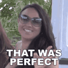 That Was Perfect Mariah Milano GIF - That Was Perfect Mariah Milano Dinner With Mariah GIFs