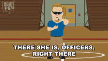 There She Is Officers Right There GIF - There She Is Officers Right There Pc Principal GIFs