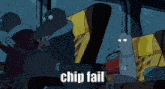 Robot Dreams Chip Fail GIF - Robot Dreams Chip Fail Chips GIFs