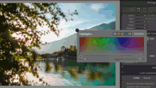 Color Picker Split Tone GIF