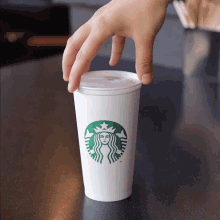 Buenos Dias Starbucks Esp GIF