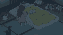Rest In Bed Sleep GIF - Must Not Disturb The Cat Rest Sleep GIFs