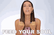 Feed Your Soul Shea Whitney GIF - Feed Your Soul Shea Whitney What Makes You Feel Good GIFs