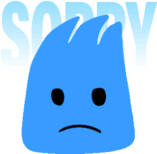 Sorry Flare Sticker - Sorry Flare Lifinity Stickers