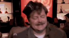 Get Down GIF - Parks And Rec Snake Hole Ron Swanson GIFs