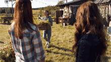 Waverly Earp Bend And Snap GIF - Waverly Earp Bend And Snap Flowers GIFs