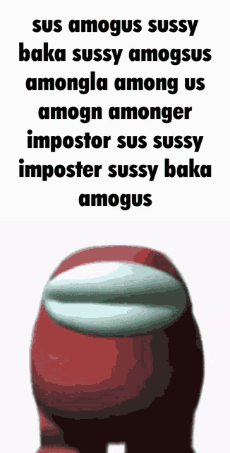 sussussy amogus baka : r/memes