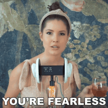 Youre Fearless Amanda Cerny GIF - Youre Fearless Amanda Cerny Asmr GIFs