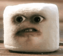 Marshmallow Screaming GIF