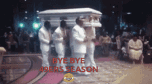 bye season dance happy smile coffin