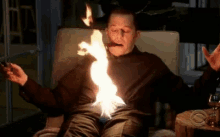 Fire Crotch GIF - Two And A Half Men Alan Harper Jon Cryer GIFs