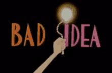 Cartoon Bad Idea GIF - Cartoon Bad Idea Bulb GIFs