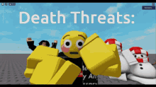 Death Threats Roblox Meme GIF