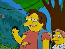 The Hunt Is On GIF - Nelson Simpsons The GIFs