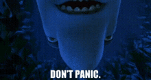 Shark Tale Lenny GIF - Shark Tale Lenny Dont Panic GIFs
